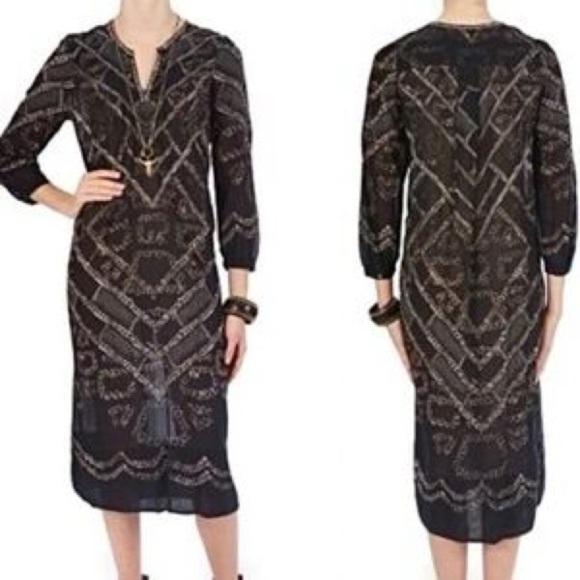 Isabel Marant Dresses & Skirts - Isabel Marant Etoile Tunic / Dress with Beaded collar SZ 40